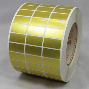 방수네임스티커롤 금색 중형 80m(30x15mm)